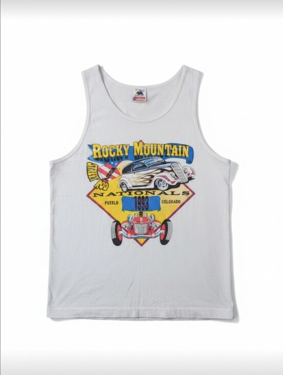 Fruit of the Loom Other - Vintage 1993 Rocky Mountain Street Rod Nationals Tank Top Medium